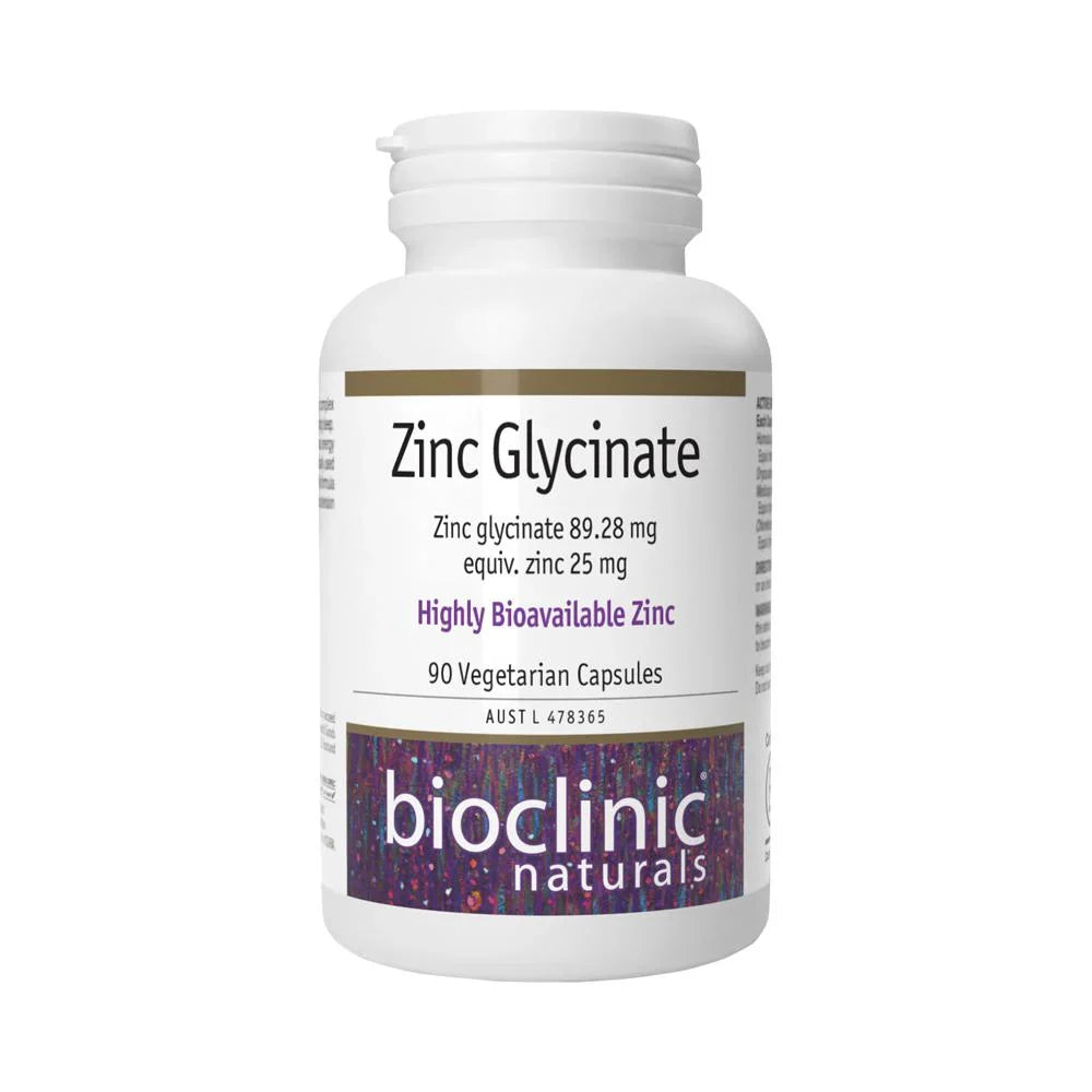 Bioclinic Naturals Zinc Glycinate 90vc