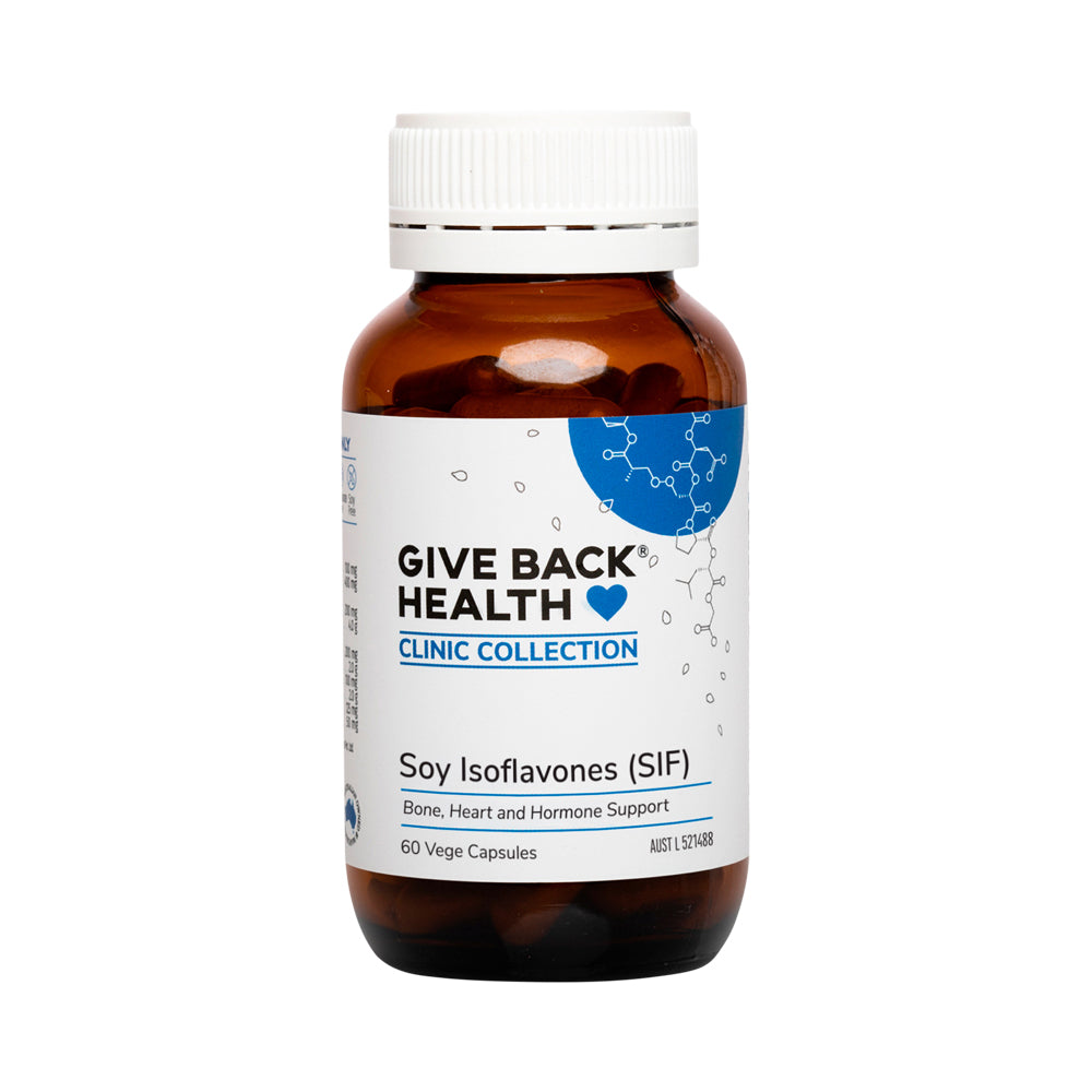 Give Back Health Clinic Coll Soy Isoflavones 60vc