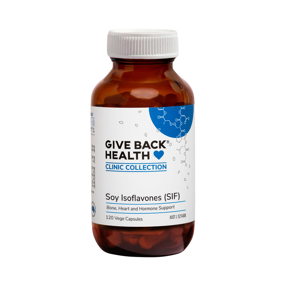 Give Back Health Clinic Coll Soy Isoflavones 120vc
