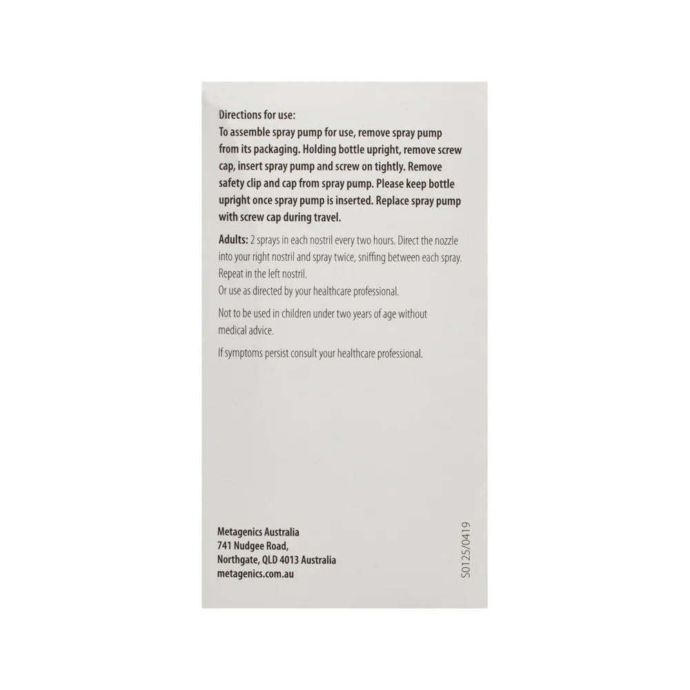 Metagenics Nasoclear Nasal