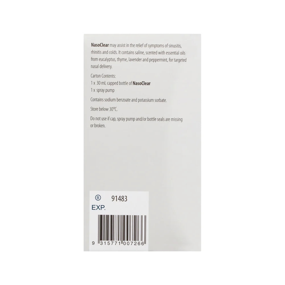 Metagenics Nasoclear Nasal