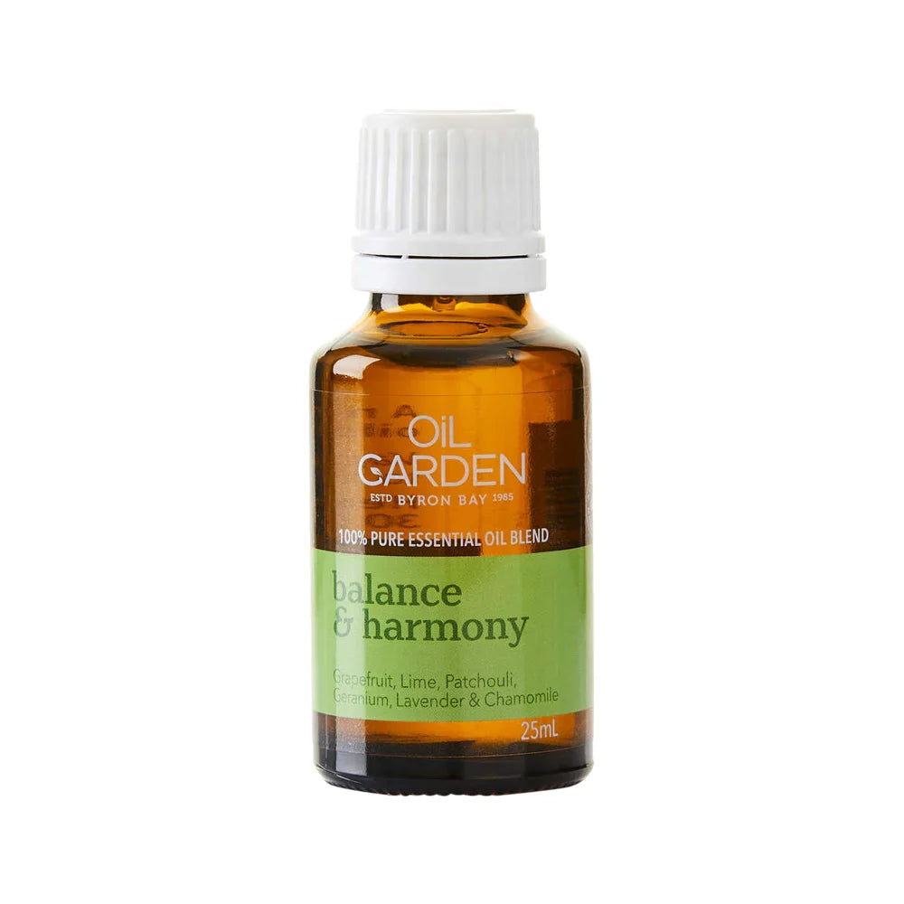 Oil Garden Essential Oil Blend Balance Harmony 25ml X 8 Dis