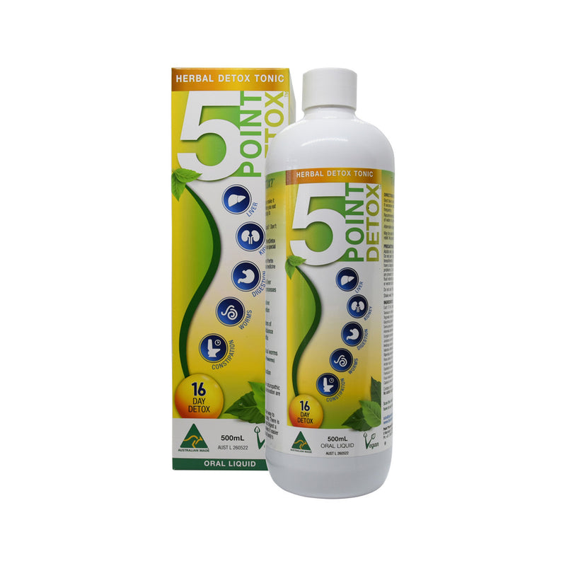 5pointdetox -Herbal Detox Tonic- 500ml