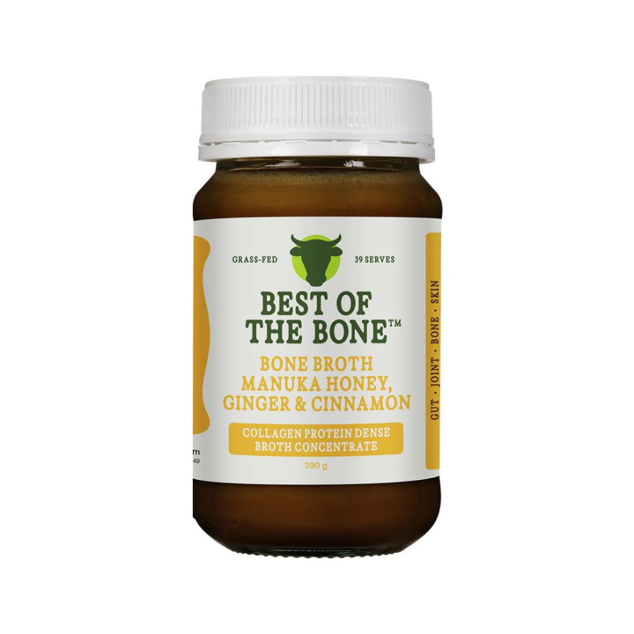 Best Bone Bone Broth Beef Conc Manuka Honey Ginger Cinn 390g