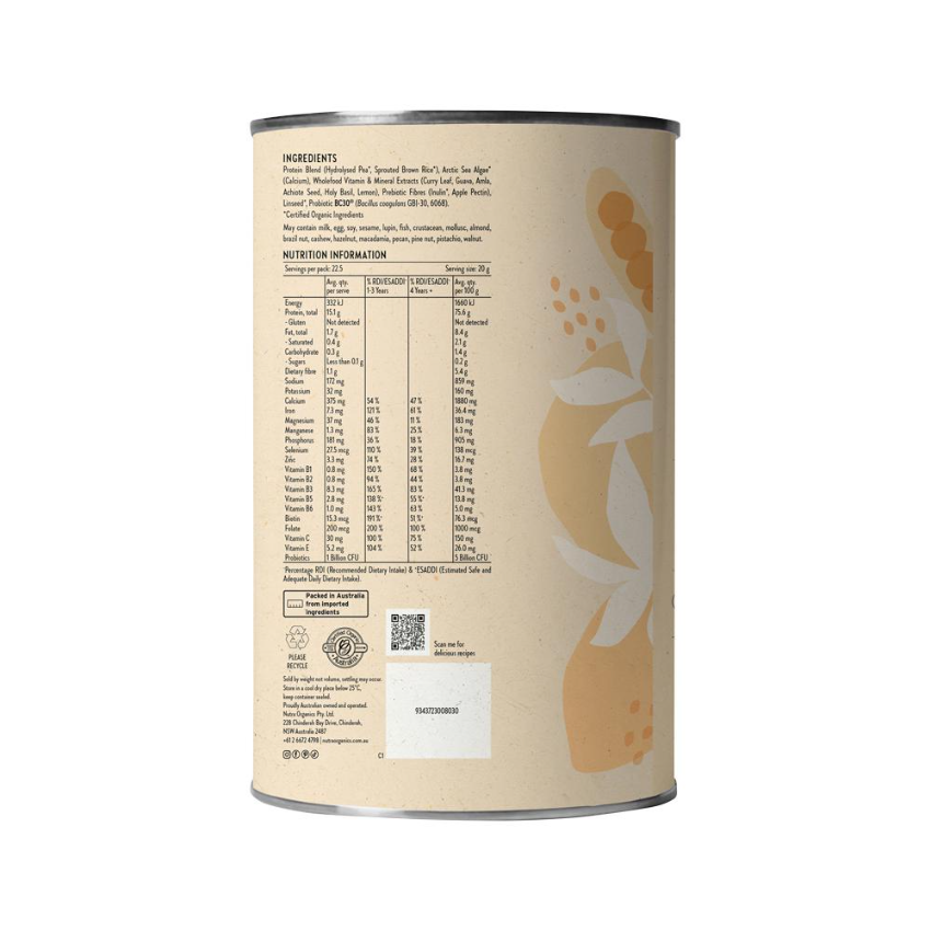 Nutra Nat Protein Thriving Family Unflavoured 450g