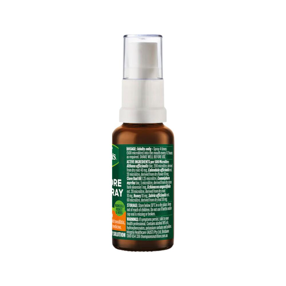 Thompsons Manuka Sore Throat Spray 25ml