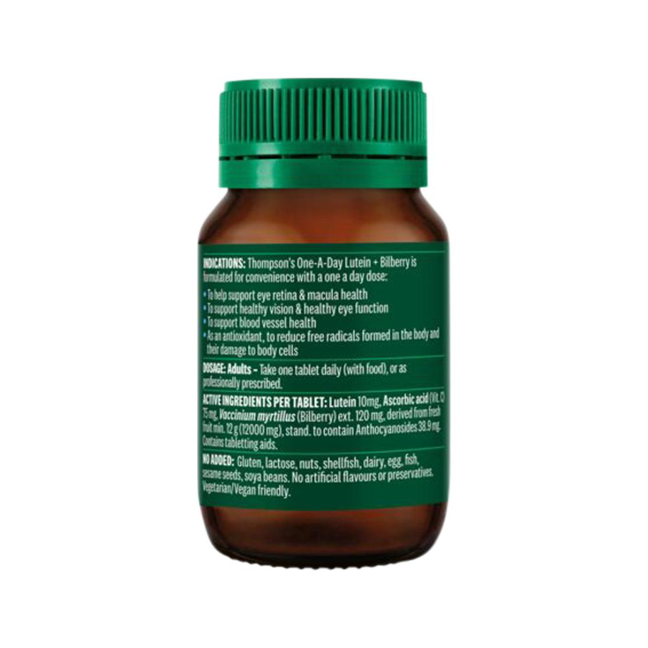 Thompsons One A Day Lutein Plus Bilberry 30t