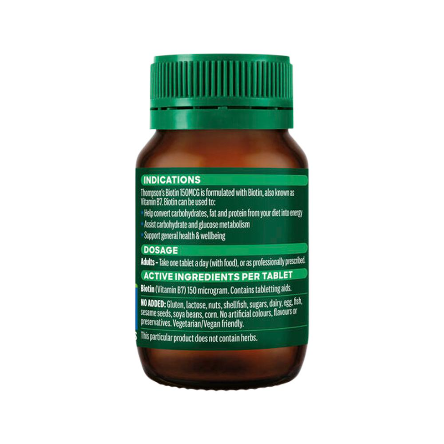Thompsons Biotin 150mcg 100t