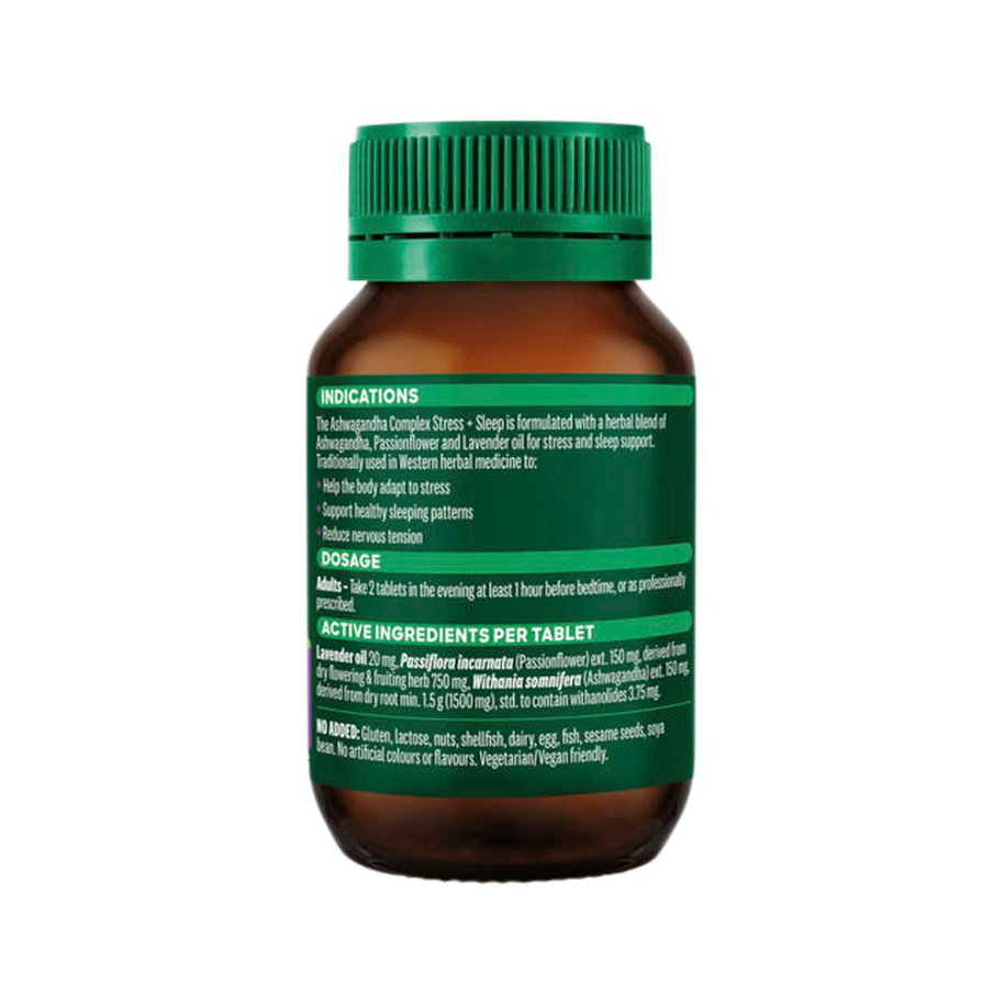 Thompsons Ashwagandha Complex Stress And Sleep 60t