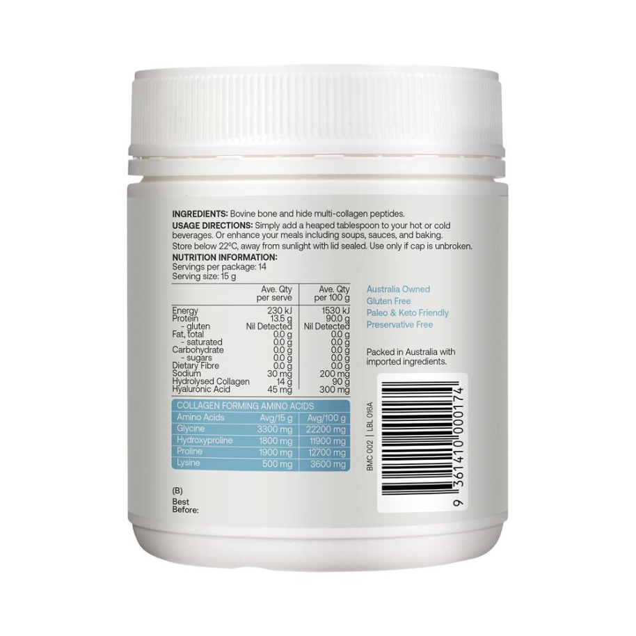 Best Bone Multi Collag Protein Pwd Unflavoured 210g