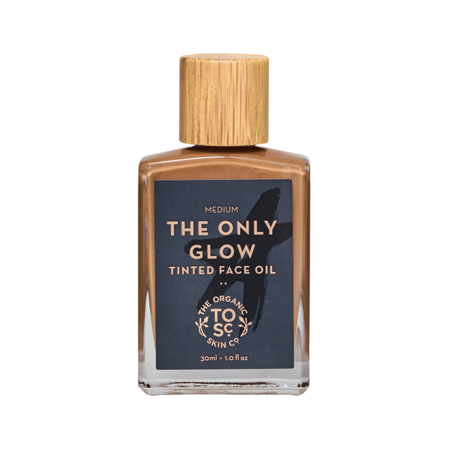 The Organic Skin Co Org Tinted Face Oil Only Glow Medium 30ml