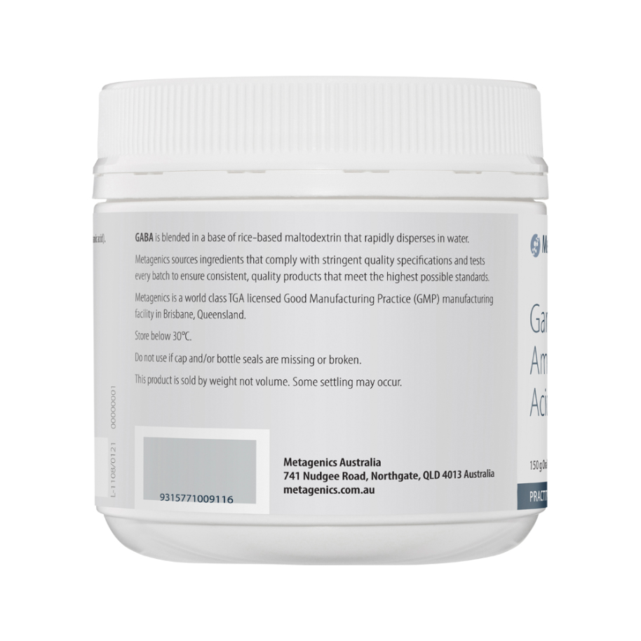 Metagenics Gamma Aminobutyric Acid -Gaba- 150g