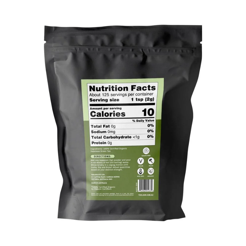 Teelixir Organic Matcha 500g