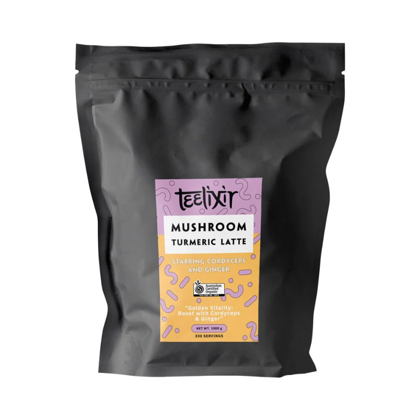 Teelixir Organic Mushroom Latte Turmeric 1000g