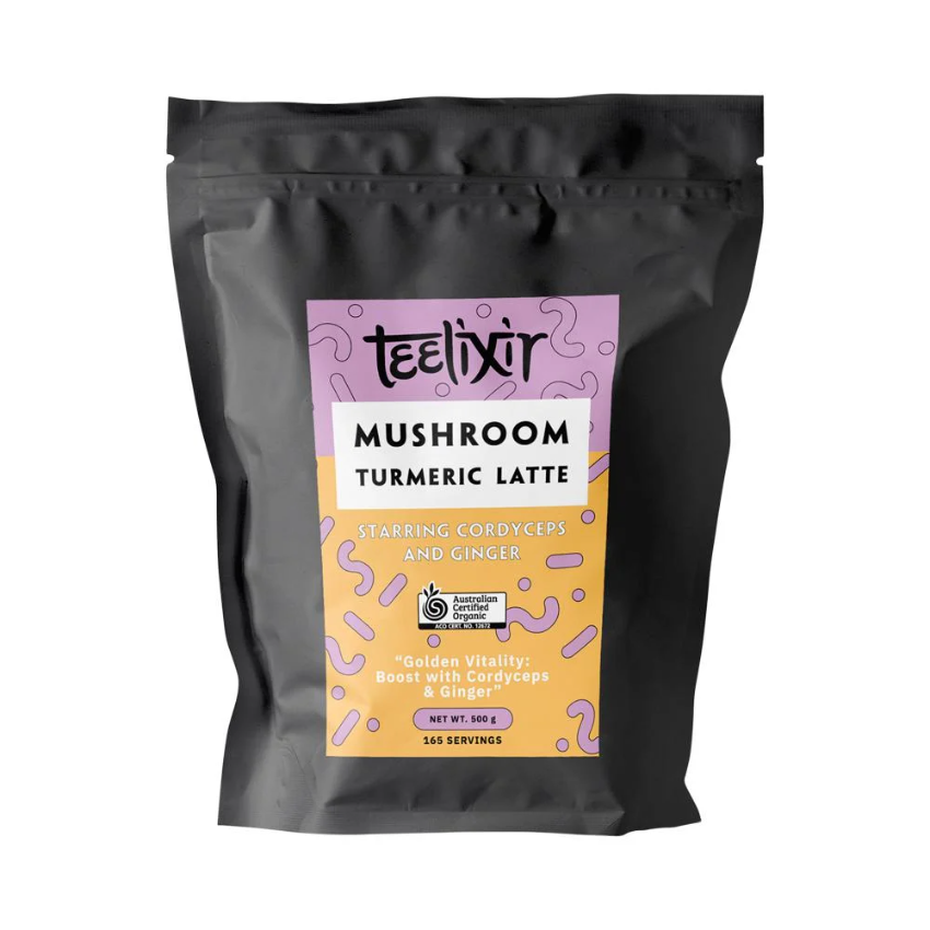 Teelixir Organic Mushroom Latte Turmeric 500g