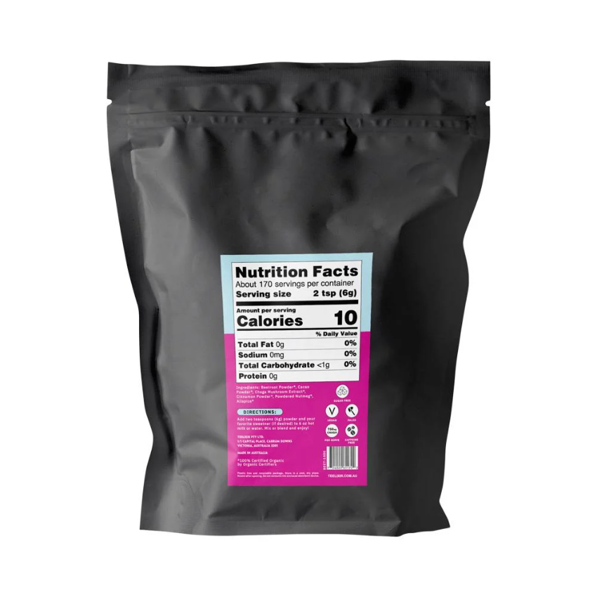 Teelixir Organic Mushroom Latte Beet 1000g