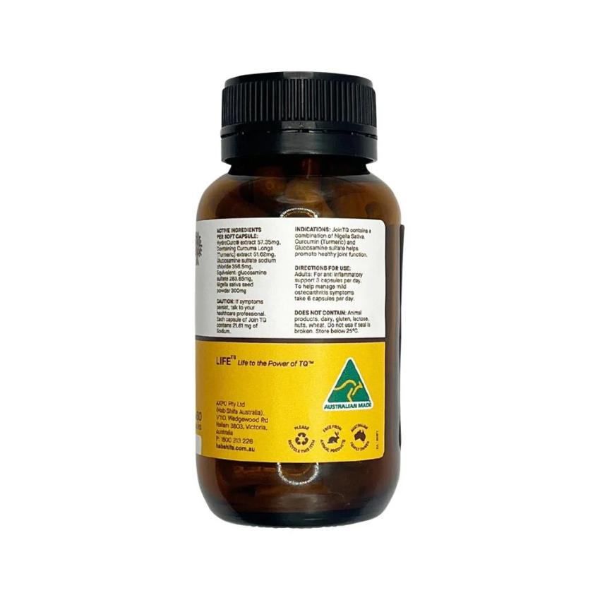 Hab Shifa Prac Jointq Black Seed Oil 60c
