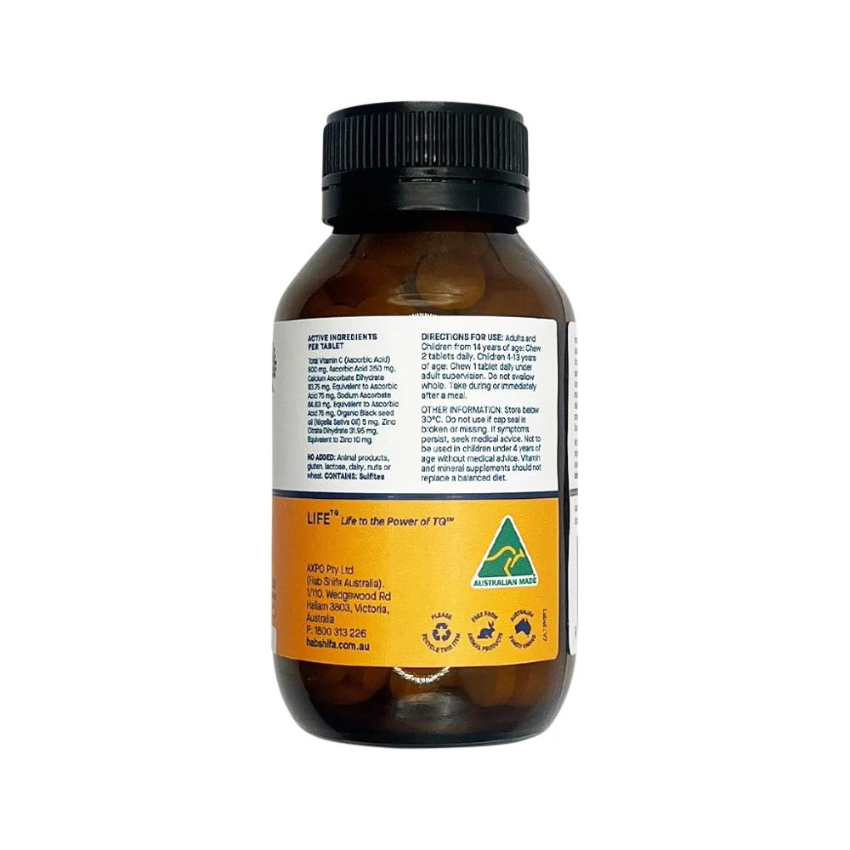 Hab Shifa Prac Immuneq Black Seed Oil 120c