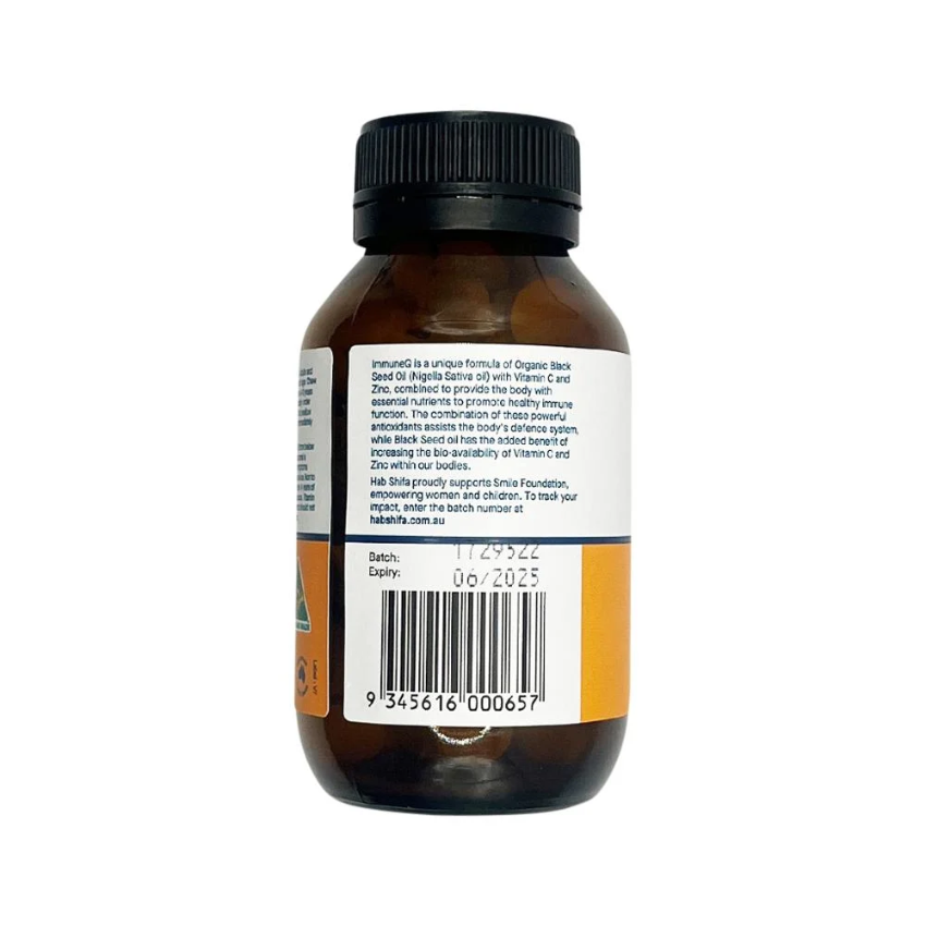 Hab Shifa Prac Immuneq Black Seed Oil 120c
