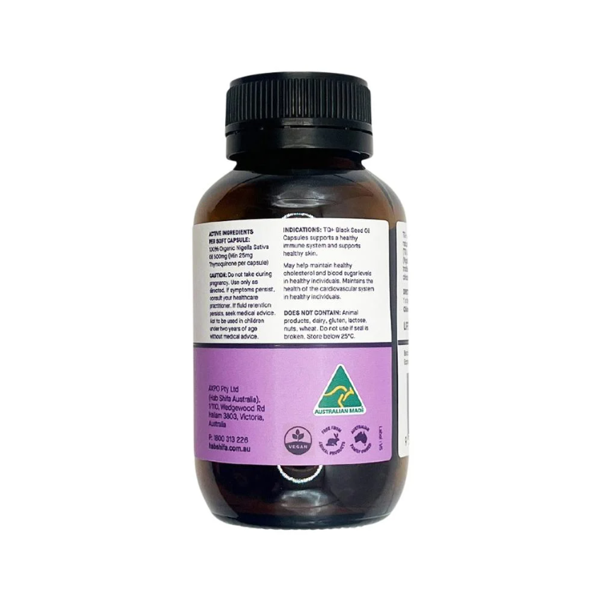 Hab Shifa Prac Tq Ult Strength Black Seed Oil 120c