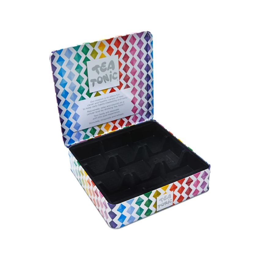 Tea Tonic Tin Tea Chest High Tea Grande X 63 Tea Bags