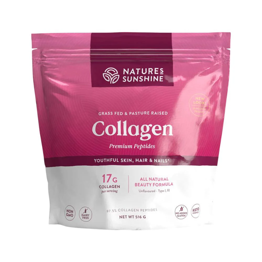 Natures Sunshine Collagen Premium Peptides Powder 516gm