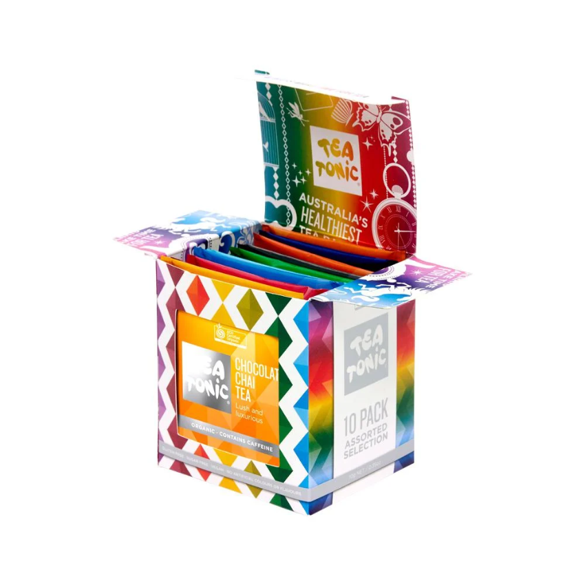 Tea Tonic Favourites -Colourful- X 10 Tea Bags
