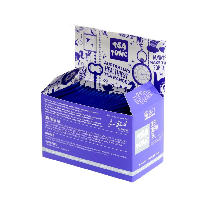 Tea Tonic Deep Dream Tea X 20 Tea Bags