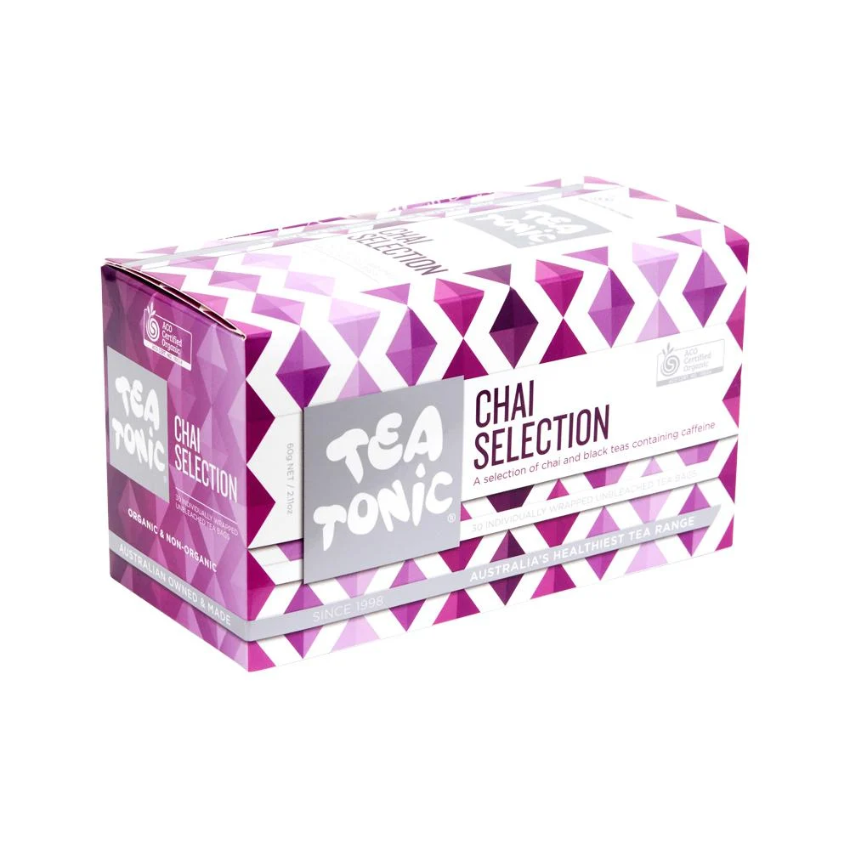 Tea Tonic Chai Selection X 30 Tea Bags
