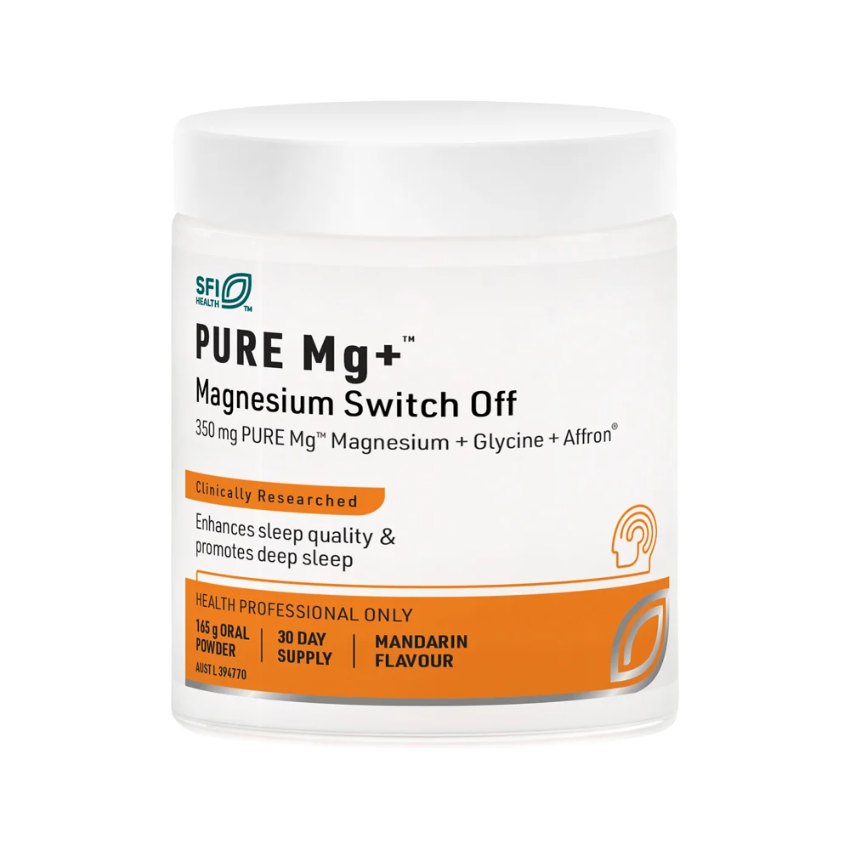 Sfi Health Pure Mg Magnesium Switch Off 165g