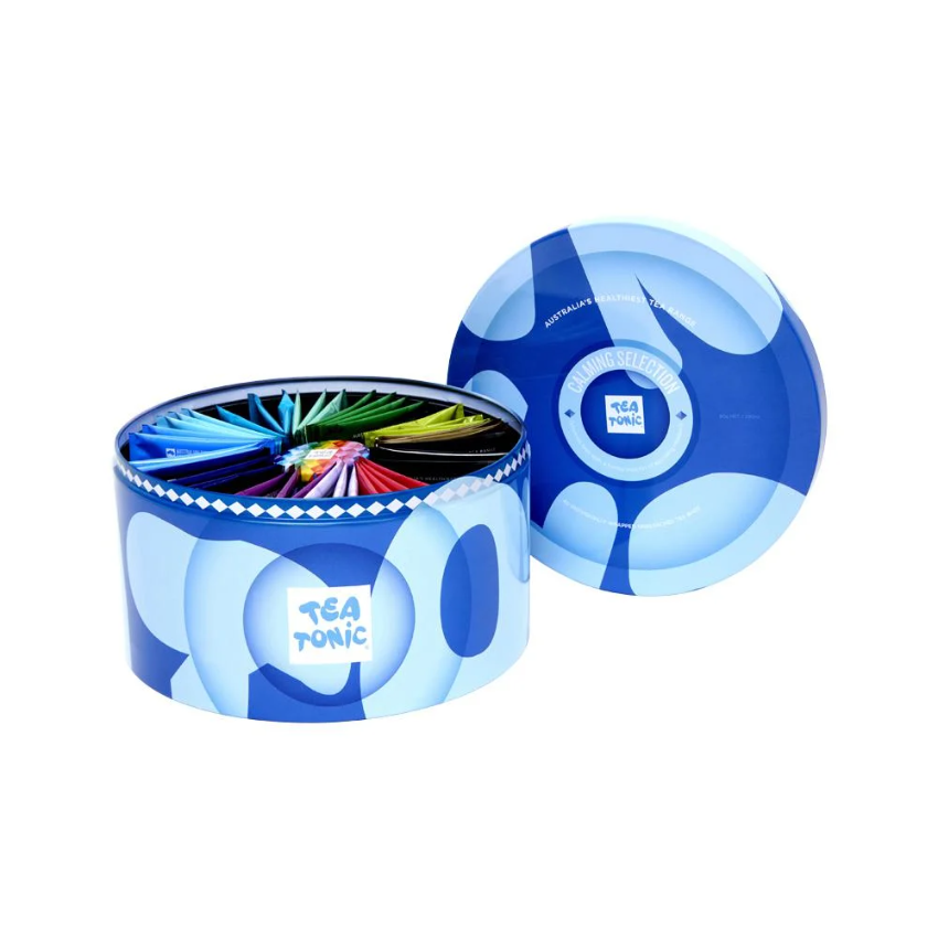 Tea Tonic Calming Selection Round Tin X 40 Tea Bags