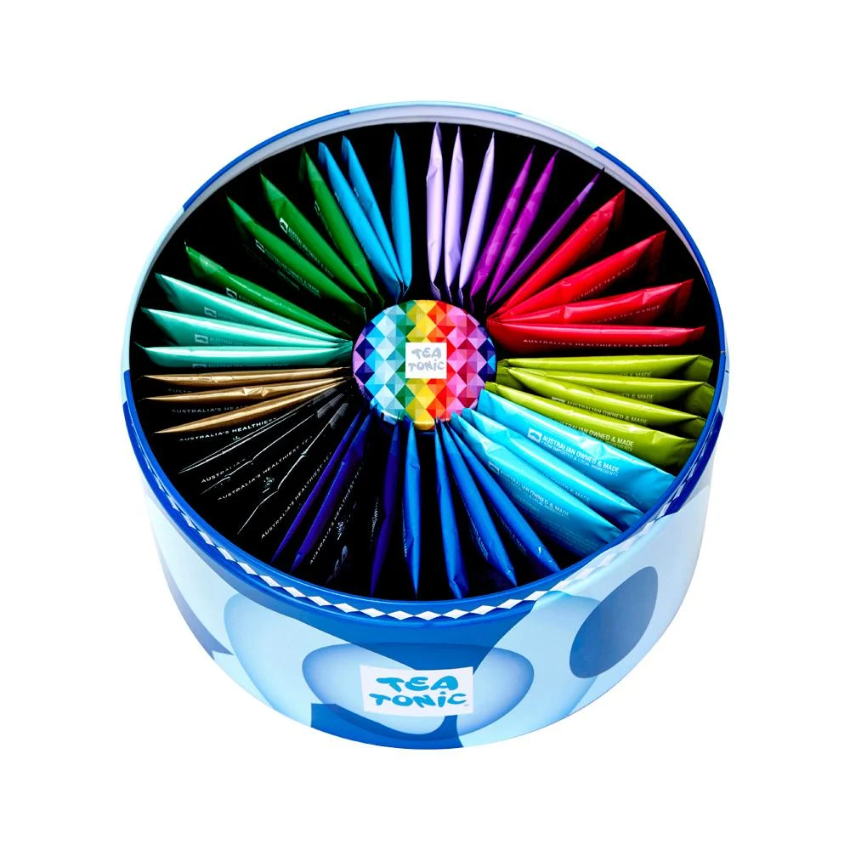 Tea Tonic Calming Selection Round Tin X 40 Tea Bags