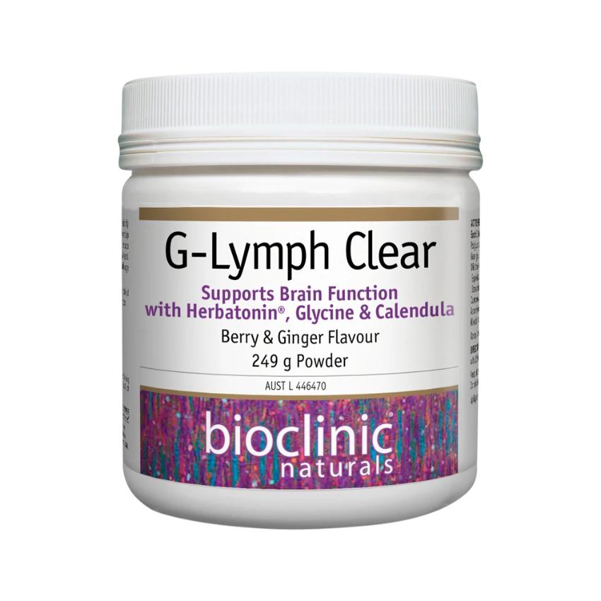 Bioclinic Naturals G Lymph Clear Berry And Ginger 249g