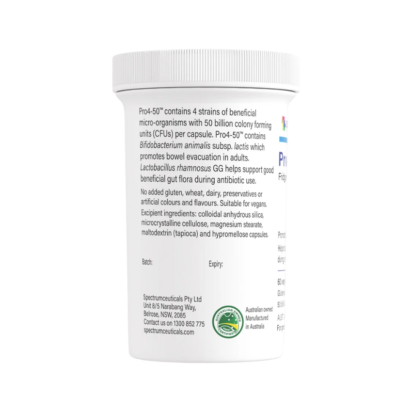 Spectrumceuticals Pro4 50 -Fridge Free- 60vc