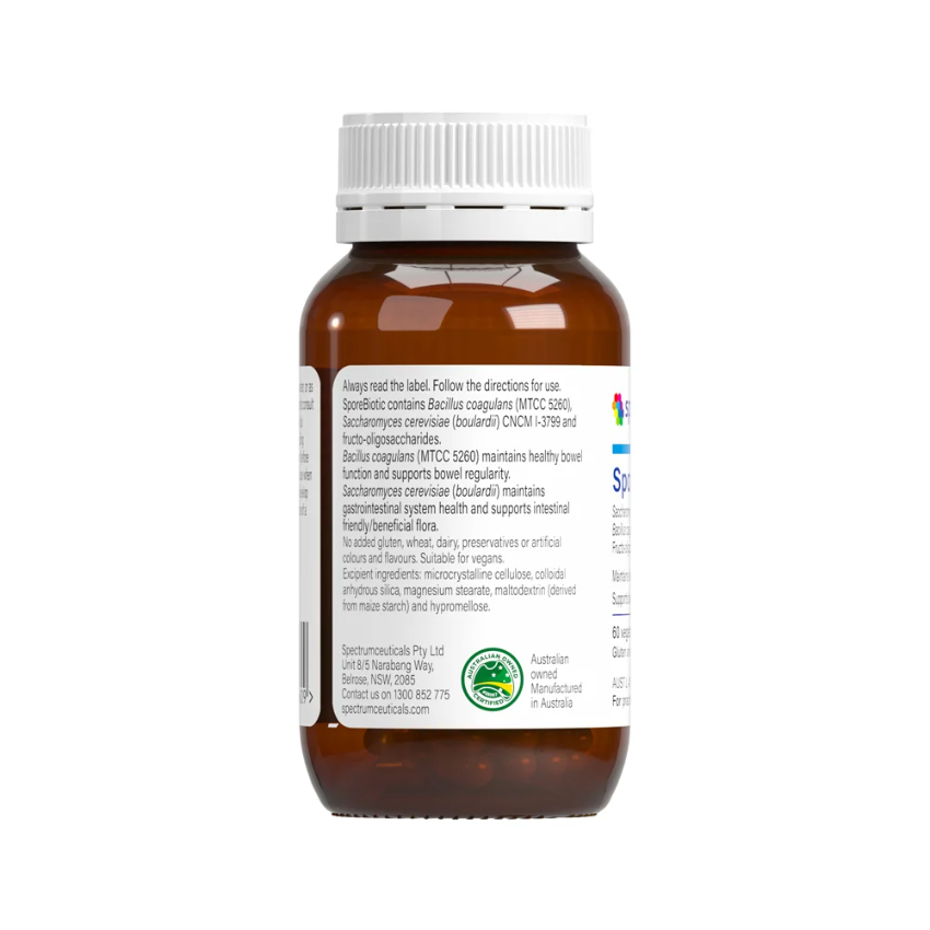 Spectrumceuticals Sporebiotic 60vc