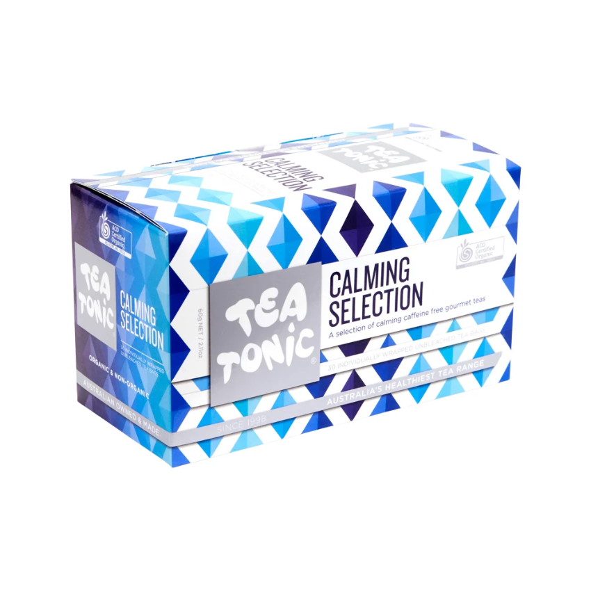Tea Tonic Org Calming Selection X 30 Tea Bags