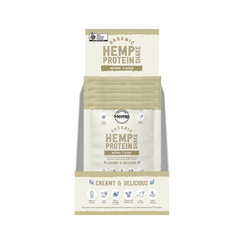 Hemp Foods Aust Org Hemp Protein Shake Natural 35g X 7