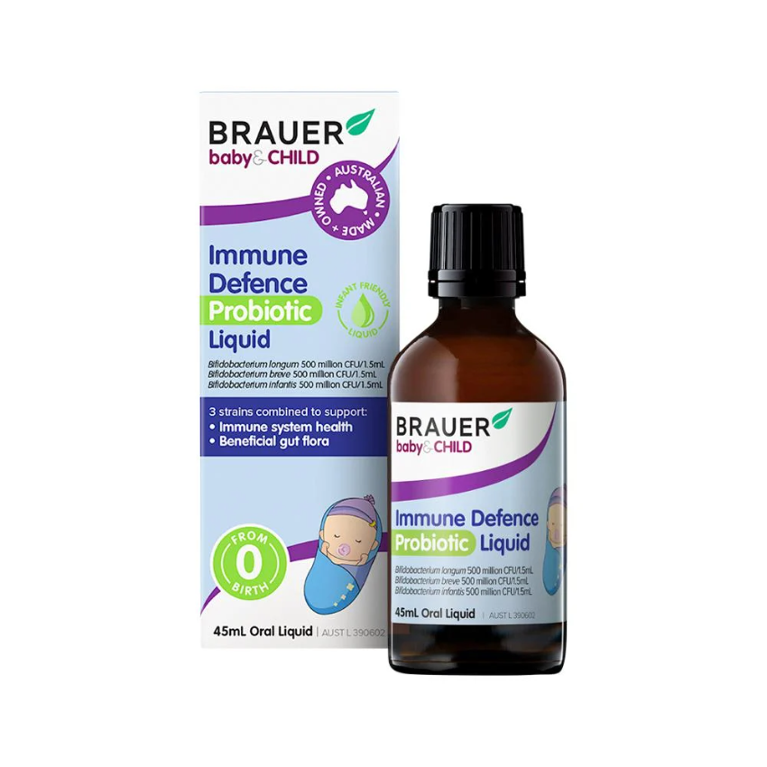 Brauer Baby Child Immune Def Probiotic Infant Liquid 45ml