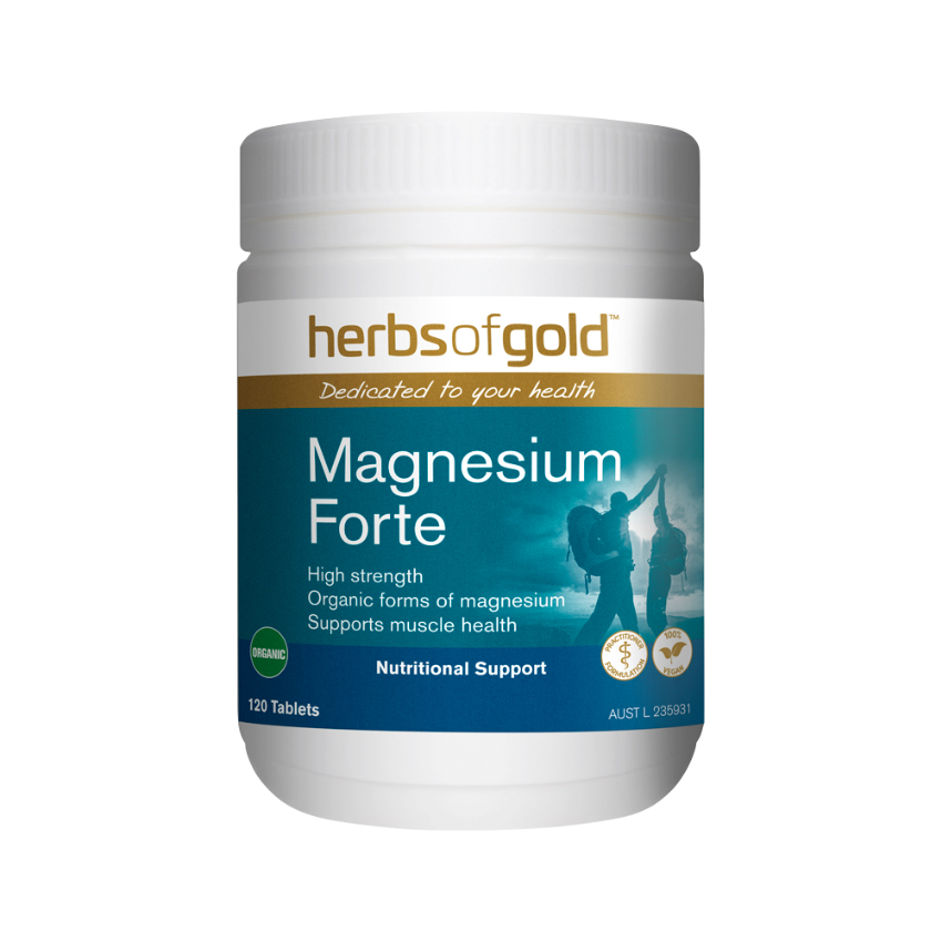 Herbs Of Gold Magnesium Forte 120t
