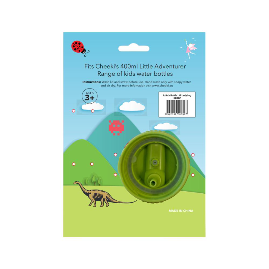 Cheeki Lid Kids Ladybug