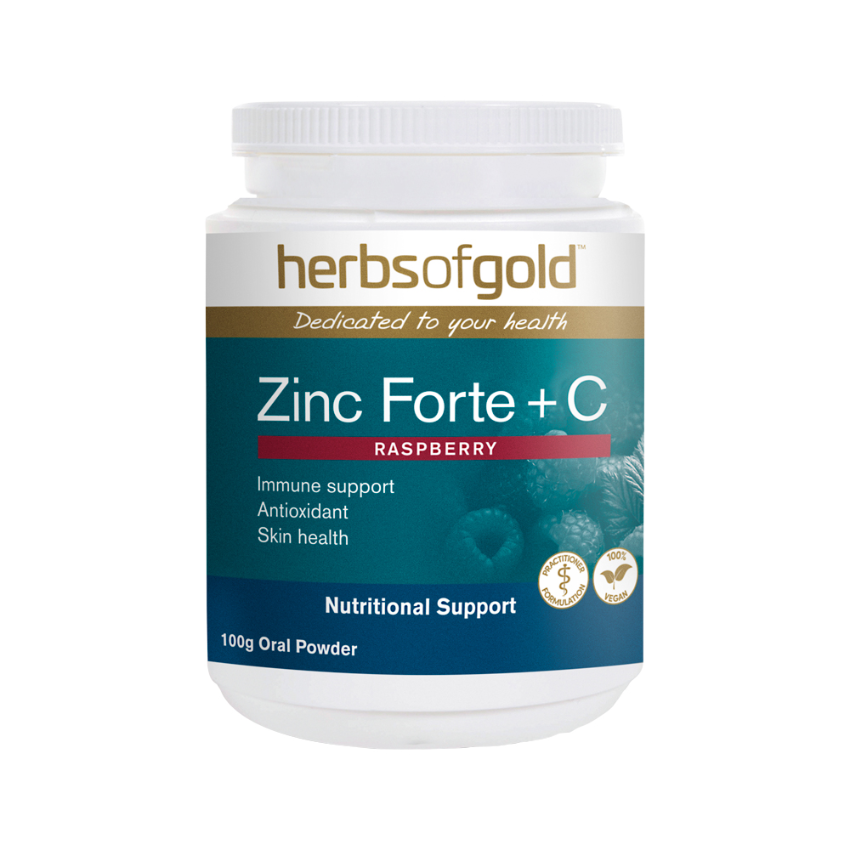Herbs Of Gold Zinc Forte Plus C 100g
