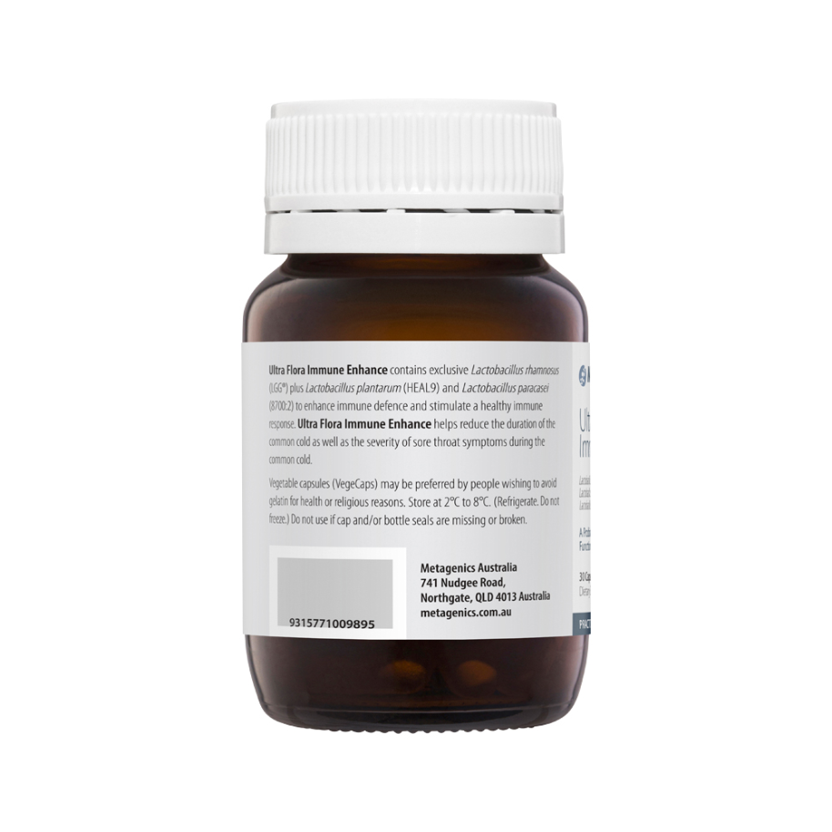 Metagenics Ultra Flora Immune Enhance 30vc