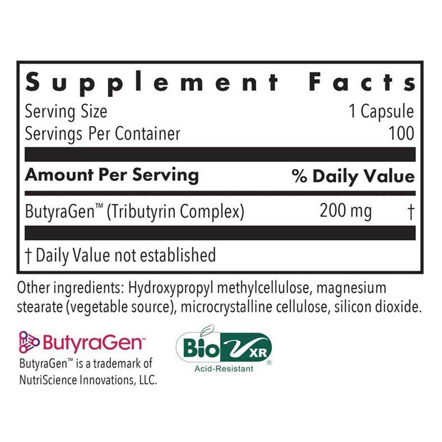 Allergy Research Group Butyren 100 Vege Caps