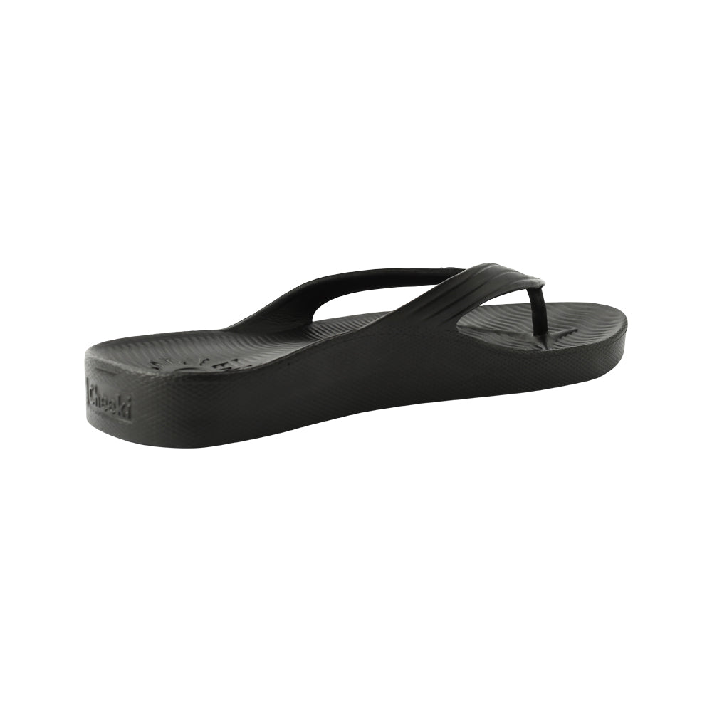 Cheeki Thongs Arch Support Black Mens Size Us10