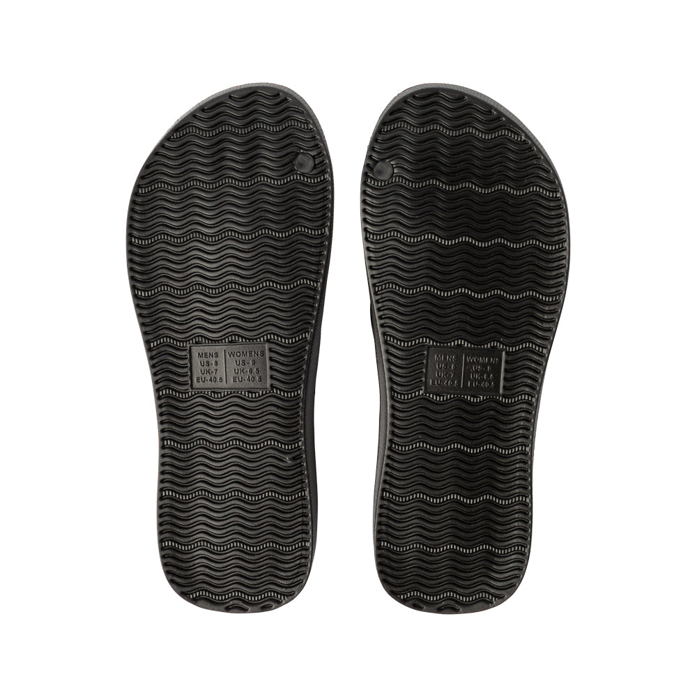 Cheeki Thongs Arch Support Black Womens Size Us8