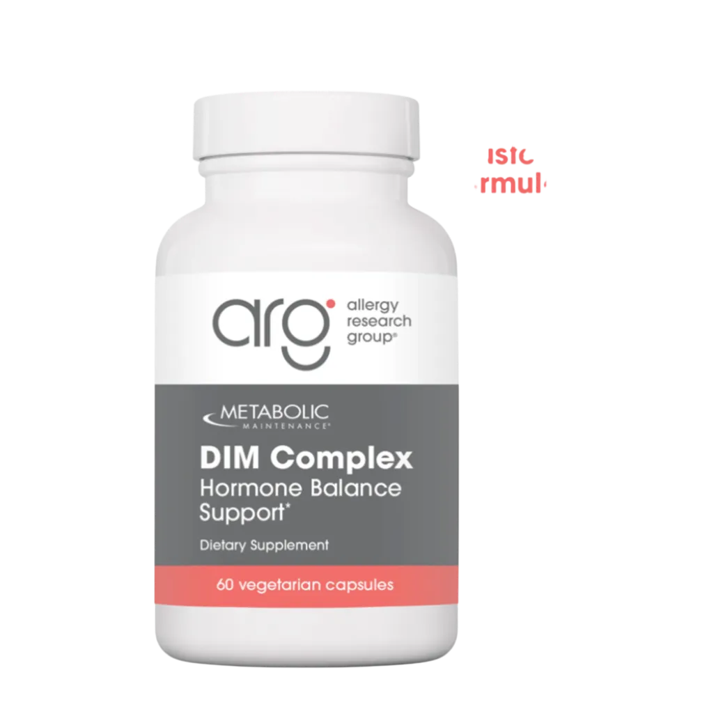 DIM Complex 60 Capsules | Hormone Balance Support | Allergy Research Group