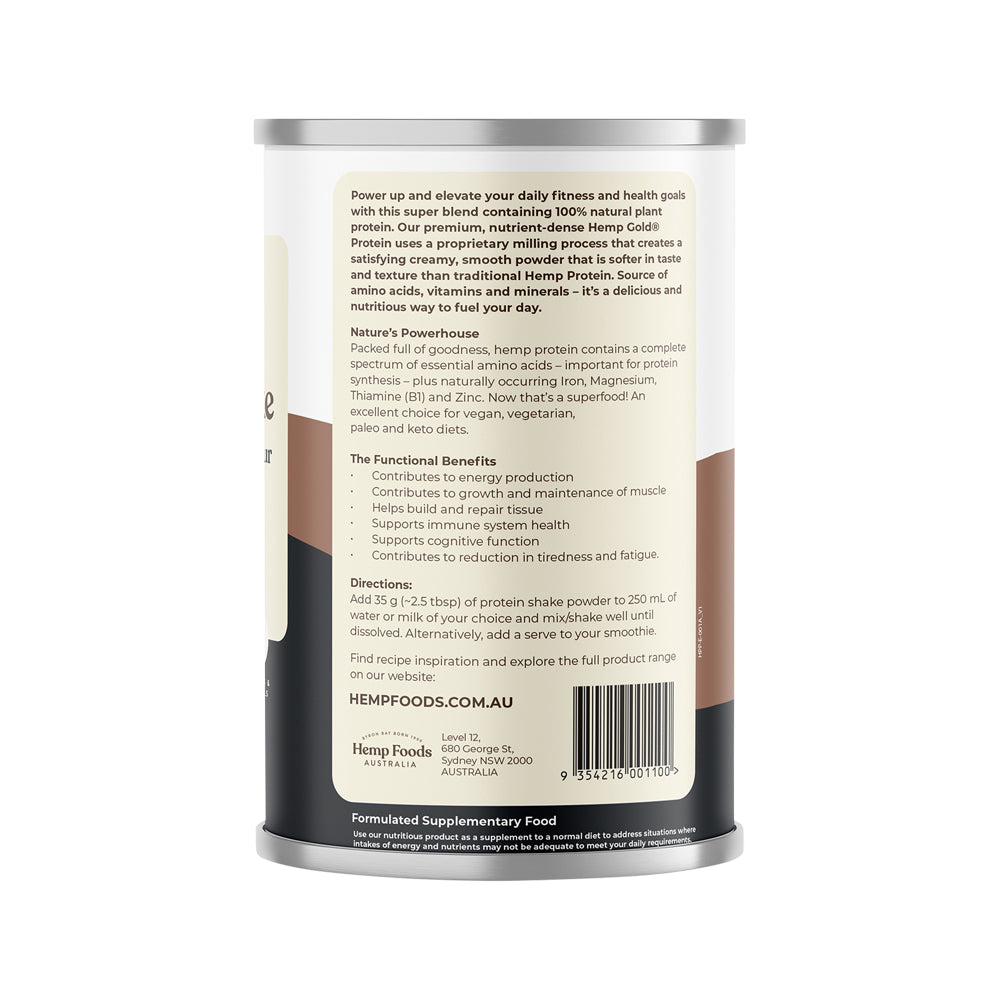 Hemp Foods Aust Hemp Protein Shake Choc Espresso 420g