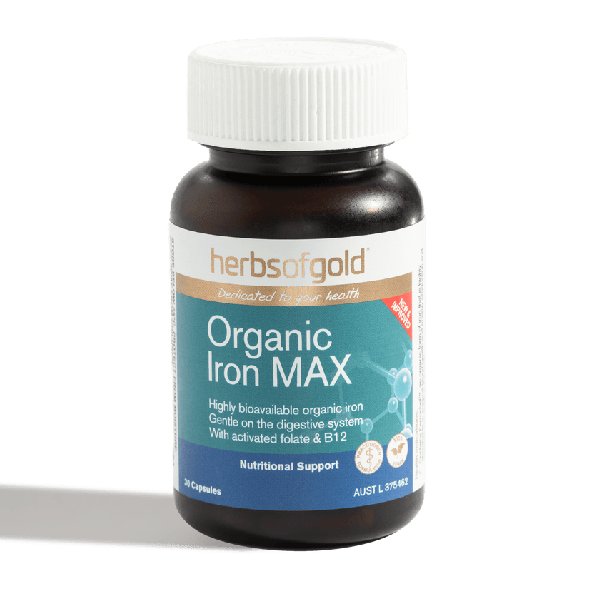 Herbs Of Gold Organic Iron Max