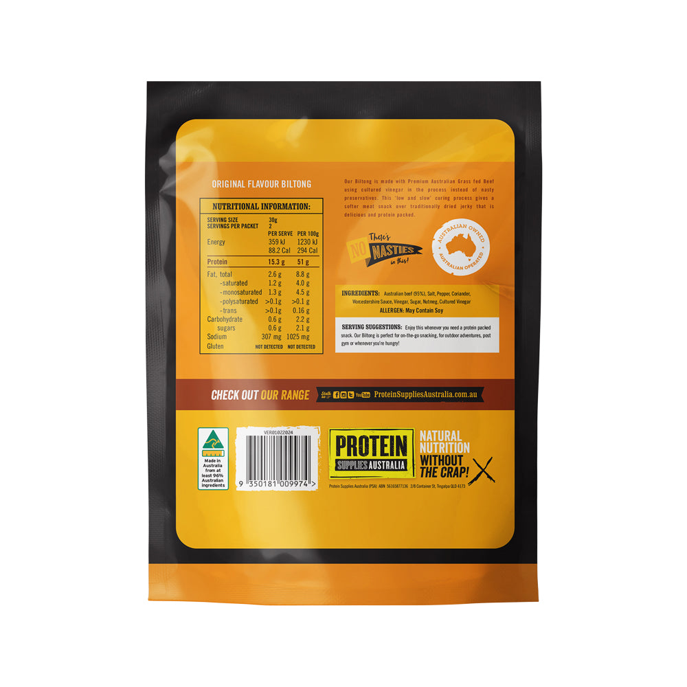 Protein Supplies Biltong Beef