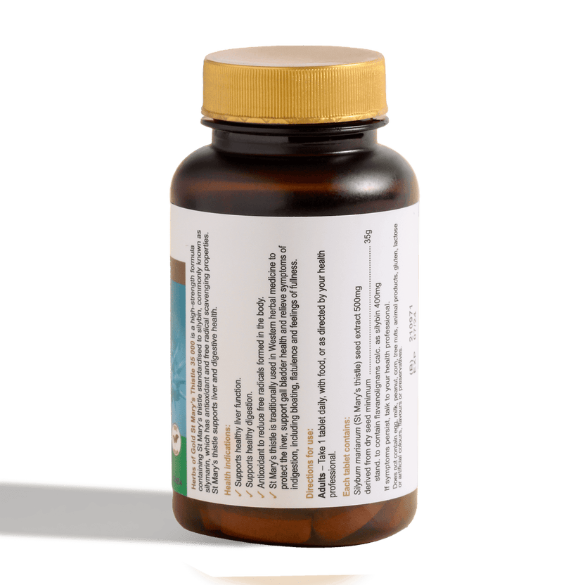 Herbs Of Gold St Mary's Thistle 35 000 60t